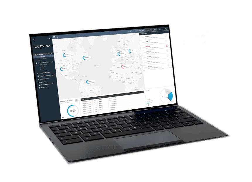 CORVINA Remote Access - PC Dashboard